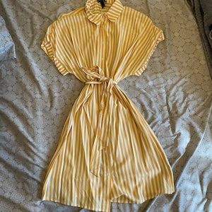 Forever 21 Collar Shirt Dress